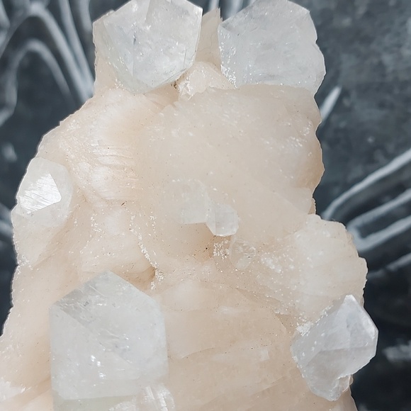 Apophyllite and Stilbite Mineral Specimen - Picture 3 of 10